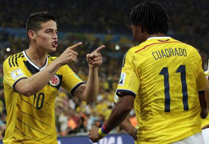Як колумбійські зірки у матчі з Перу хамили (ВІДЕО)