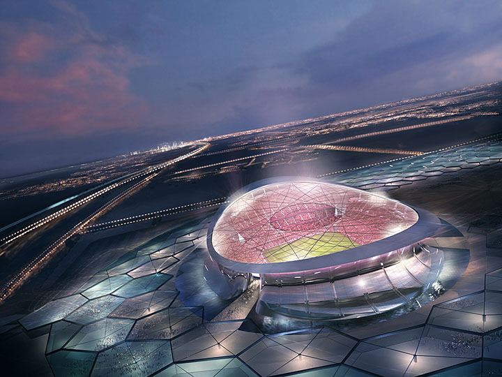 Як у Катарі до ЧС-2022 будують нове місто з головним стадіоном (ФОТО)