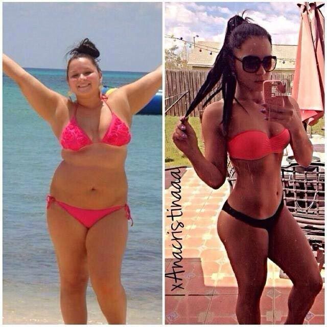 Звичайні дівчата до і після схуднення: надихаючі знімки