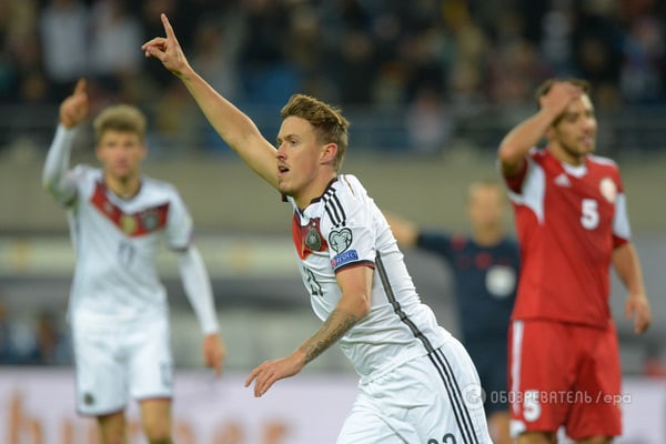 Євро-2016. Порятунок Німеччини, сенсація від Албанії та інші результати 11 жовтня