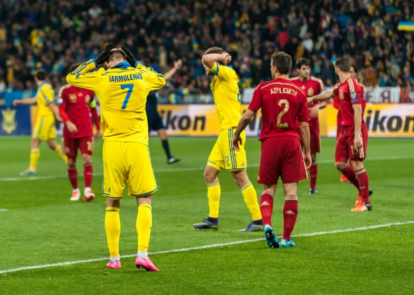 Наше місце – плей-офф: Україна програла резервному складу Іспанії (ФОТО+ВІДЕО)