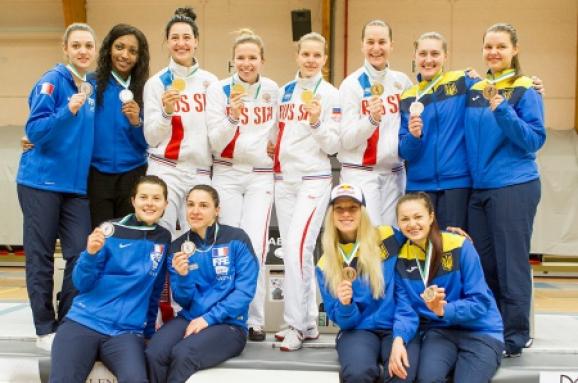 Українські шаблістки виграли бронзові медалі