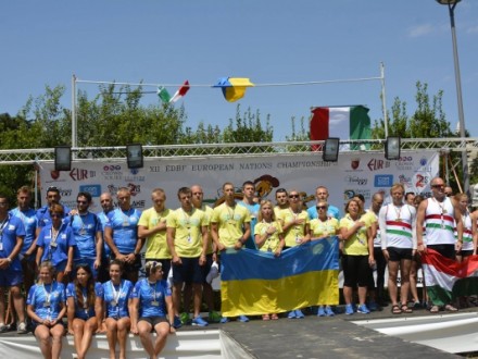 Українці завоювали Кубок Націй на турнірі з веслування в Римі