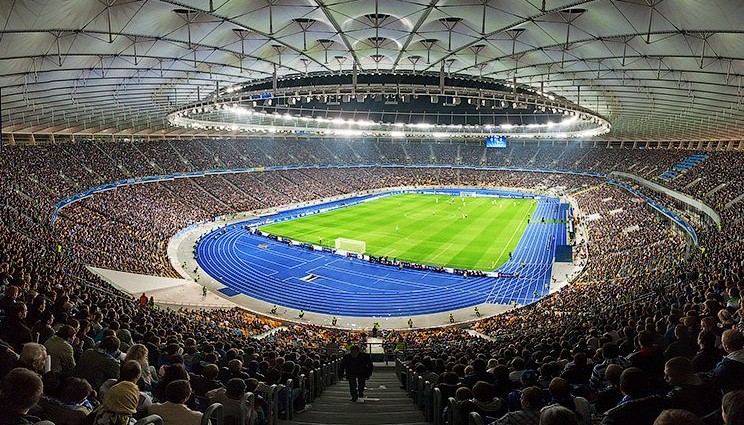 НСК Олімпійський увійшов у 5-ку найбільших стадіонів Ліги чемпіонів