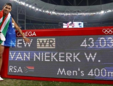 Вайді ван Нікерк названий кращим атлетом року