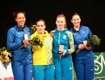 Українська жіноча команда з фехтування виборола “золото” на етапі Кубка світу в Китаї