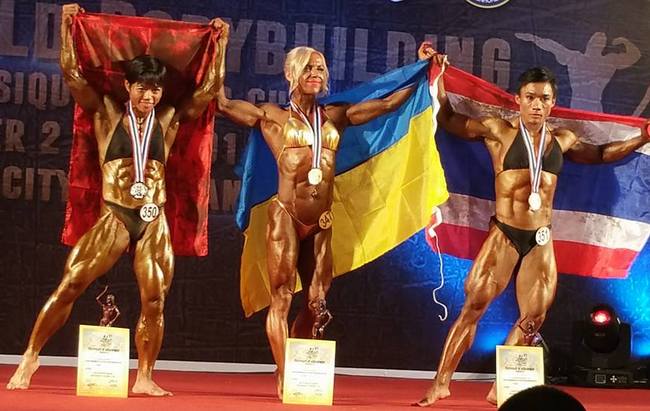 Чемпіонкою світу з бодібілдингу стала українка