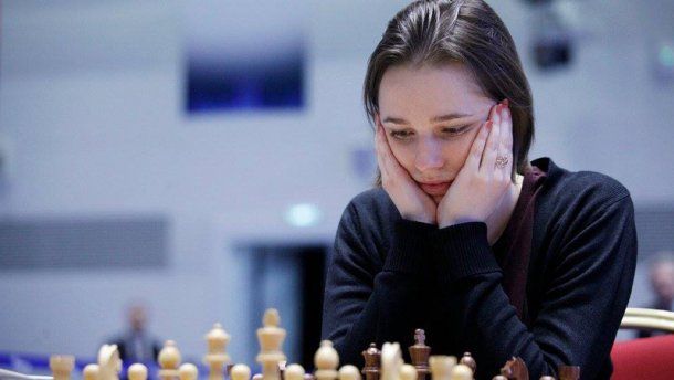 У партії дев’ятого туру Євро-2018 з шахів Марія Музичук перемогла росіянку Дарію Войт