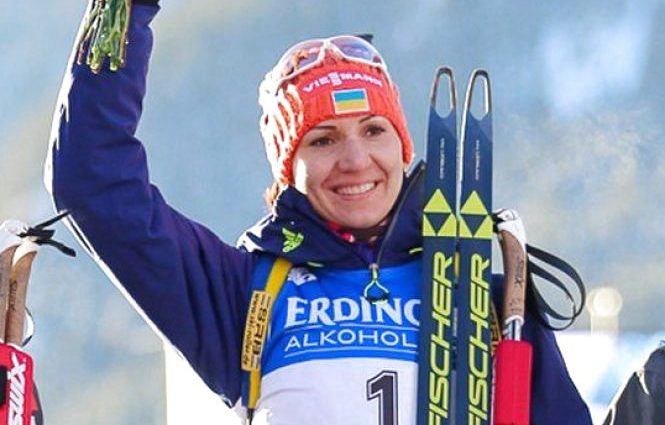 Біатлоністка Олена Підгрушна потрапила до десятки кращих у спринті Кубку світу