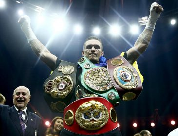 Авторитетне спортивне видання The Ring назвало Олександра Усика найкращим боксером року