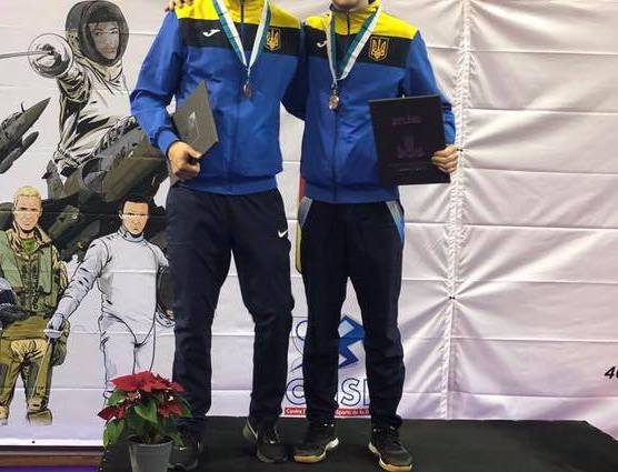 Українські фехтувальники привезуть додому дві медалі з чемпіонату світу у Франції